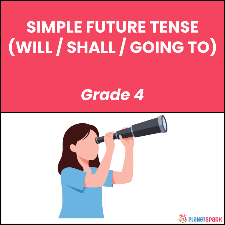 Class 4 English Worksheet Simple Future Tense