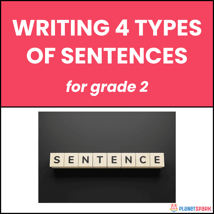 Class 2 Worksheet on Four Types of Sentences