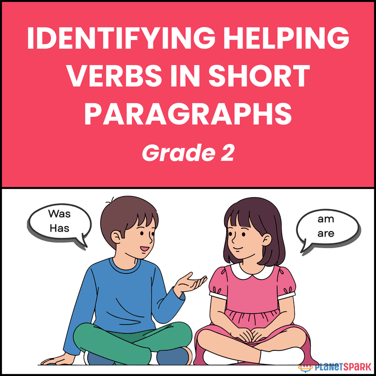 Class 2 Helping Verbs Practice Worksheet