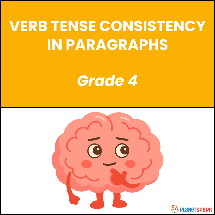 Class 4 Grammar Worksheet Verb Tense Consistency