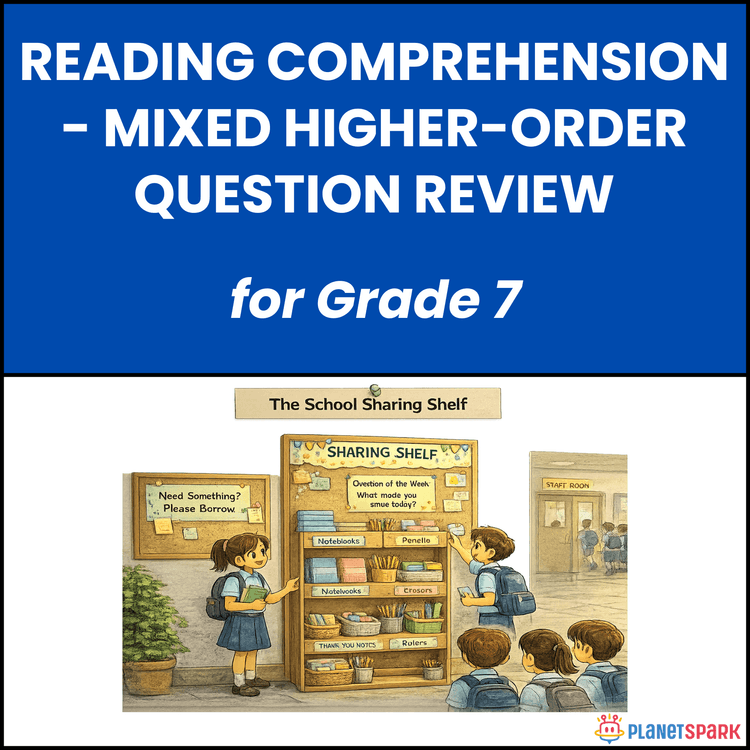 Class 7 Worksheet on Higher Order Questions