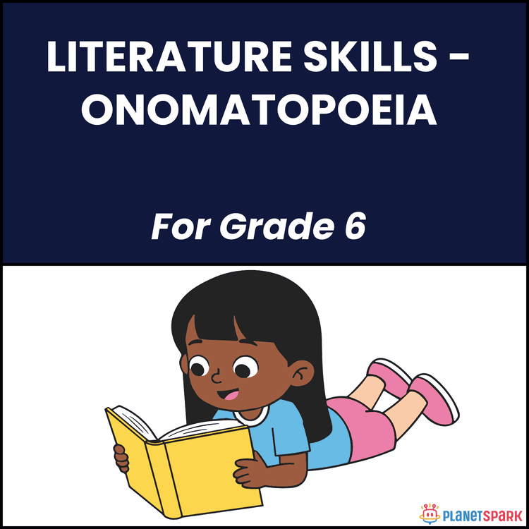Class 6 English Worksheet on Onomatopoeia