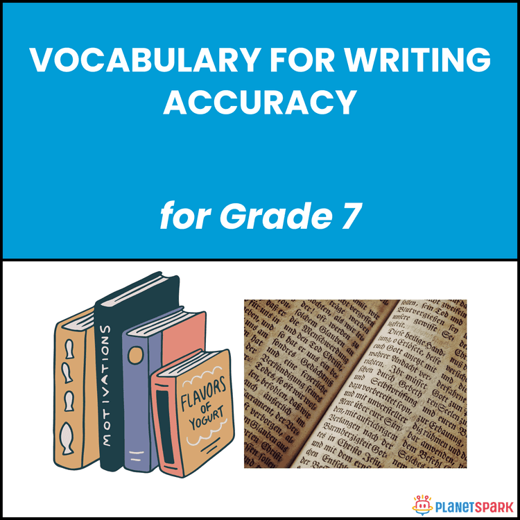 Class 8 English Vocabulary Worksheet for Writing Skills