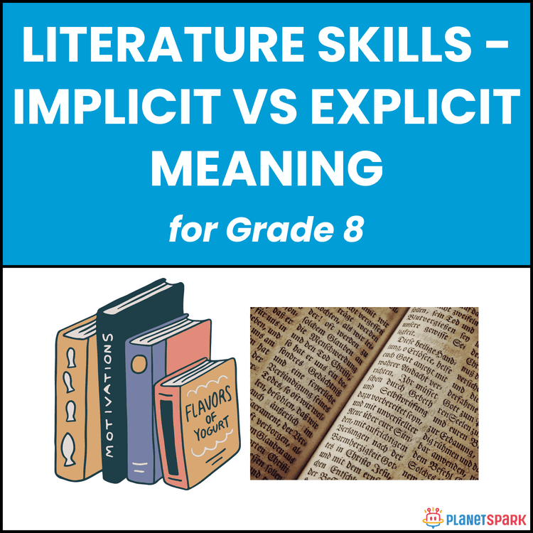 Class 8 Implicit Meaning Grammar Worksheet