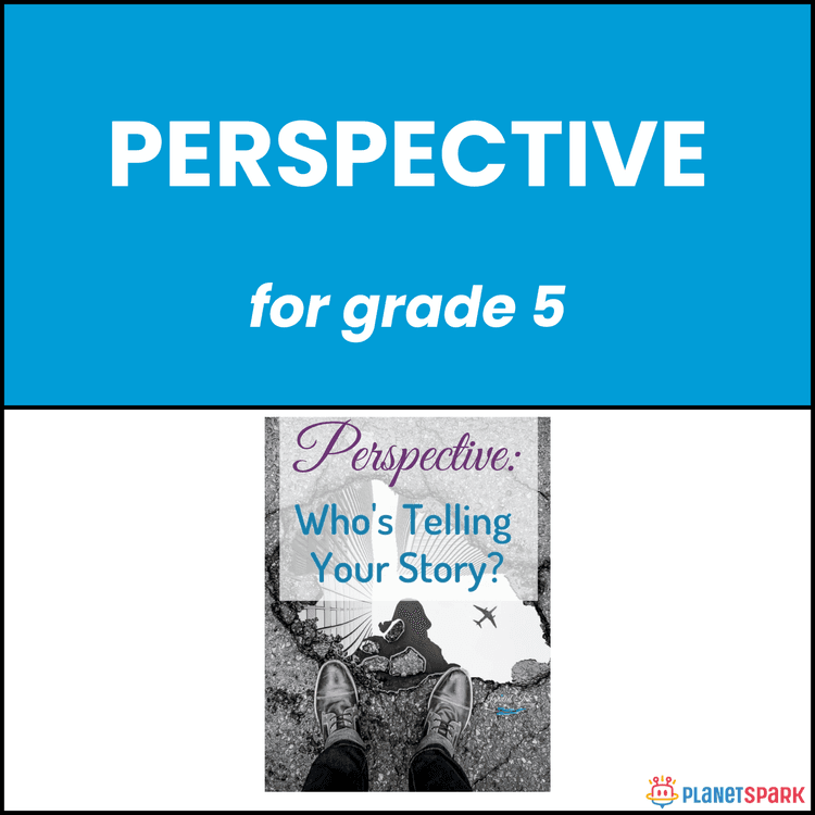 Class 5 English Grammar Worksheet on Perspective 
