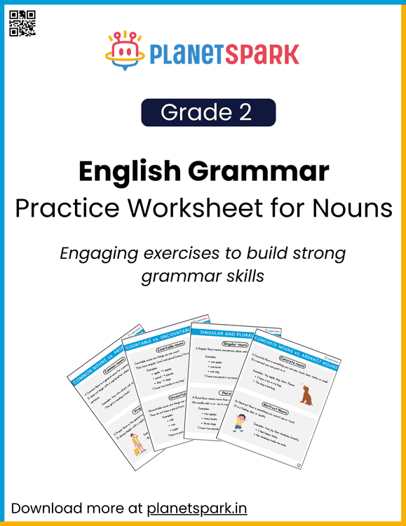 Noun Worksheet for Class 2 with Answers