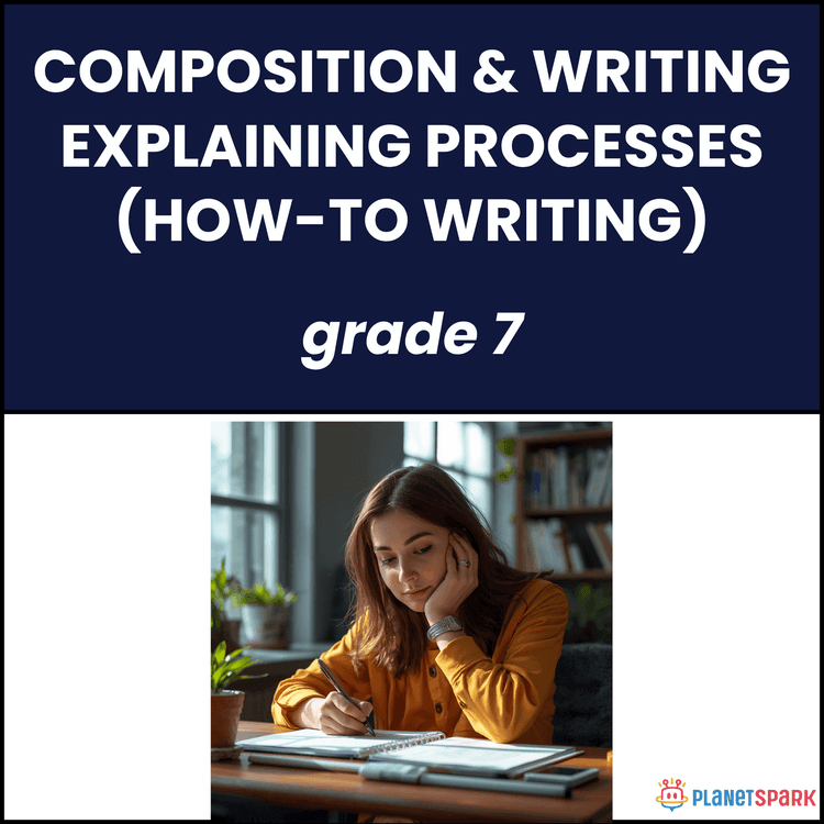 Class 7 Composition Worksheet on Explaining Processes in Writing