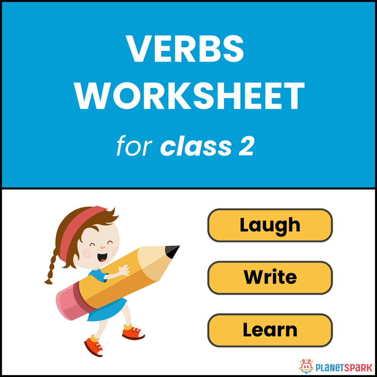Class 2 Match the Verbs Grammar Worksheet