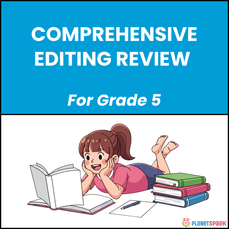 Class 5 Editing Worksheet: Editing Review Skills