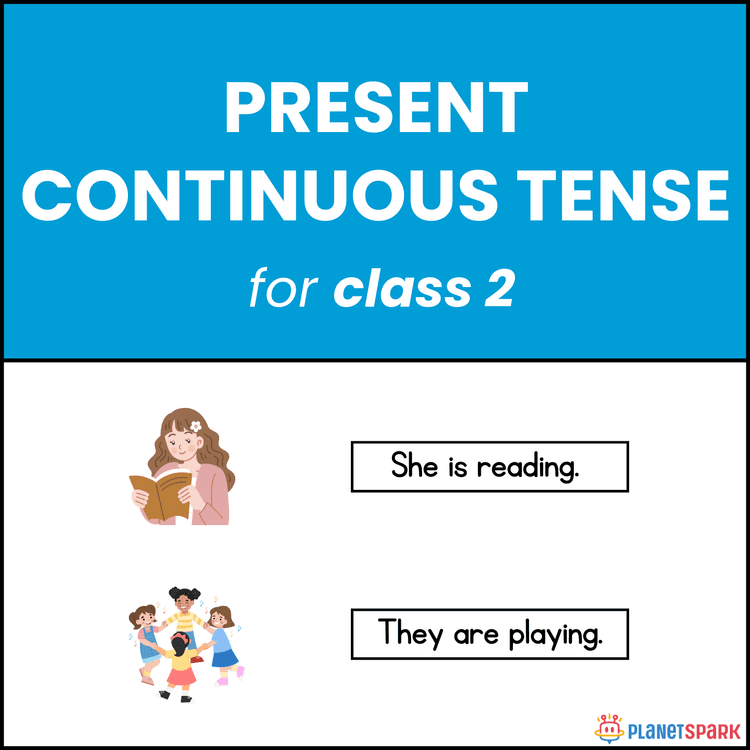 Class 2 Worksheet-Present Continuous Tense