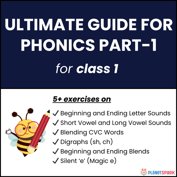 Phonics Blending Practice – Class 1 Guide