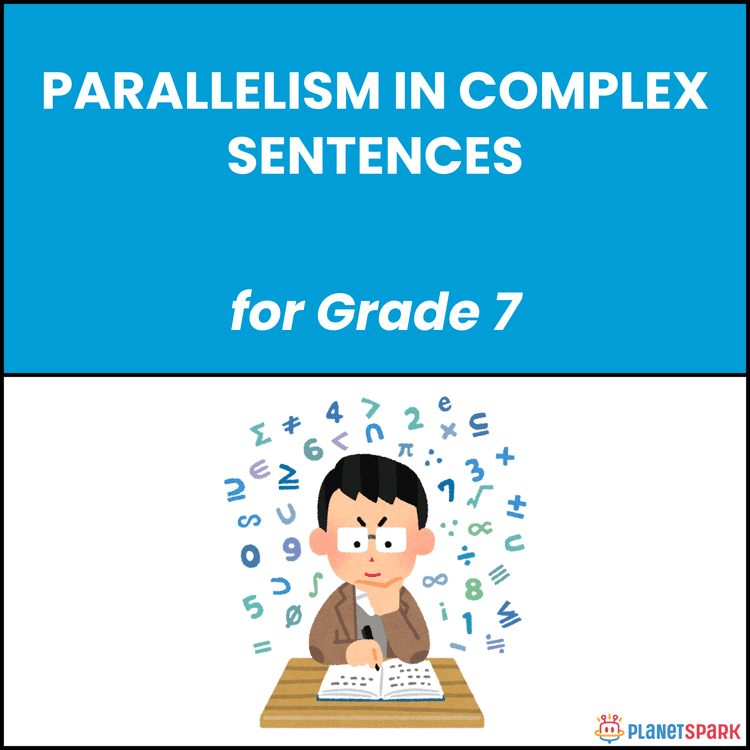 Class 7 English Grammar Worksheet on Parallelism