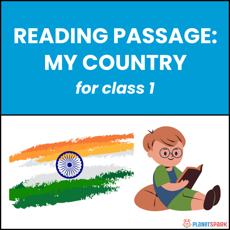Class 1 Reading Passage on My Country