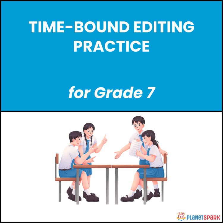 Class 8 Vocabulary Worksheet for Timed Practice
