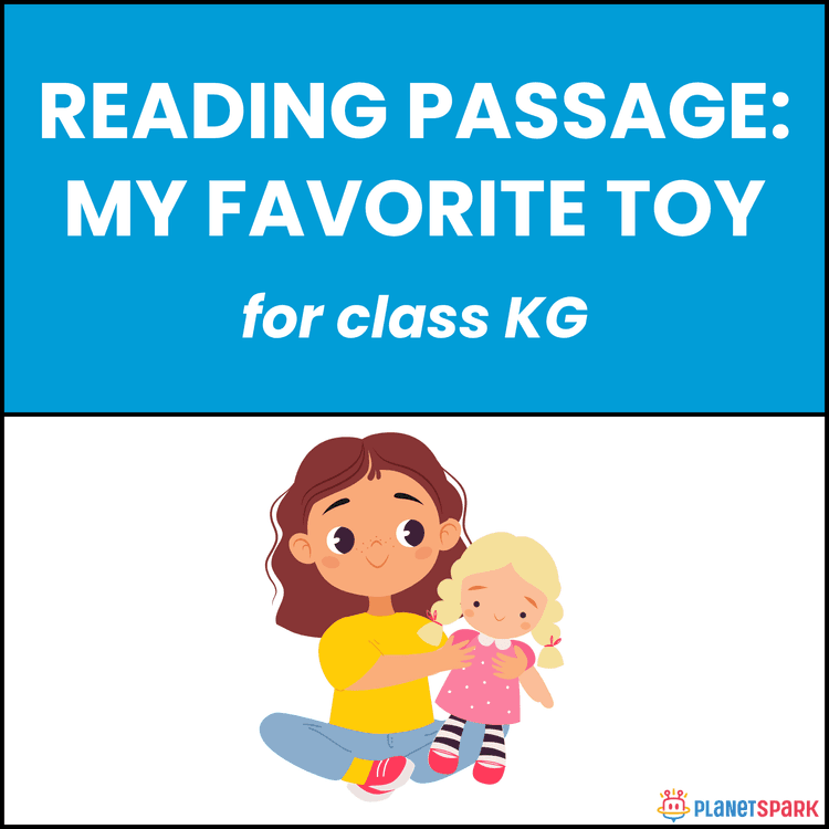 Class KG Unseen Passage on My Favorite Toy