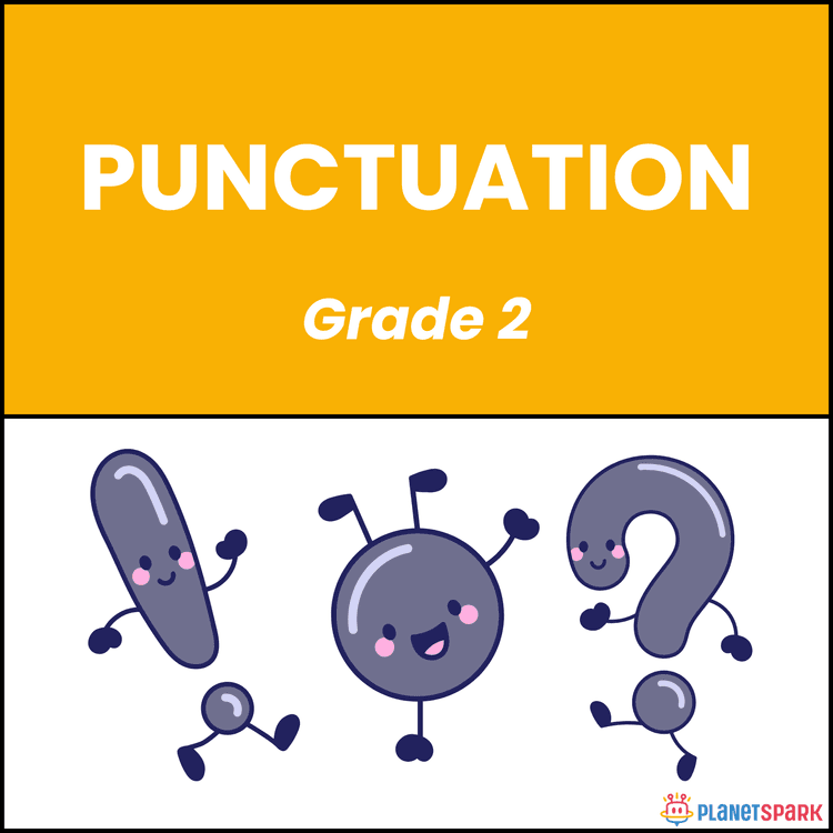 Class 2 Punctuation Marks English Grammar Worksheet