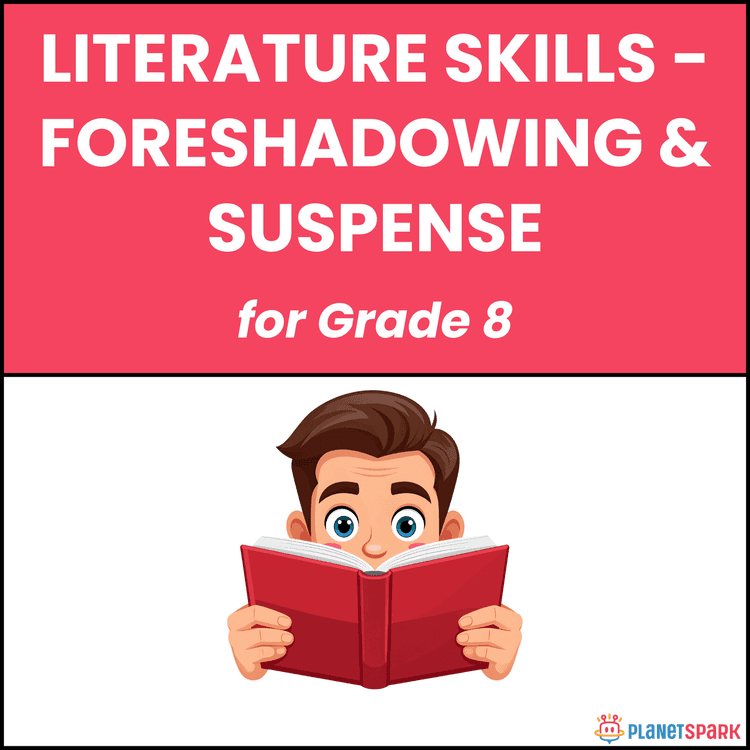Class 8 Foreshadowing English Worksheet Task
