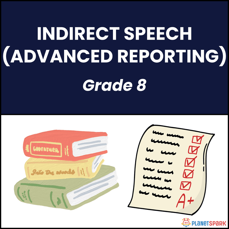 Class 8 Worksheet on Advanced Indirect Speech
