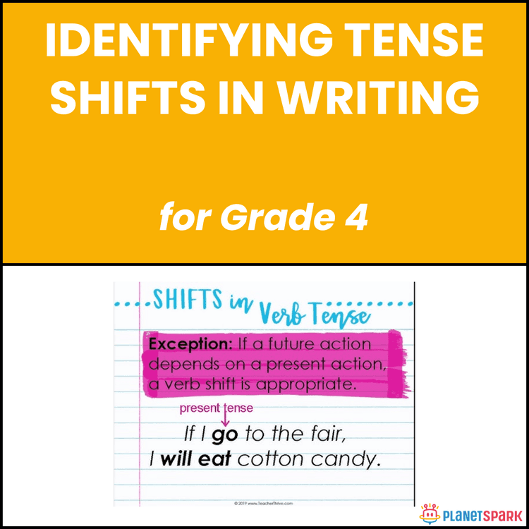 Class 4 Identifying Tense Shifts Worksheet