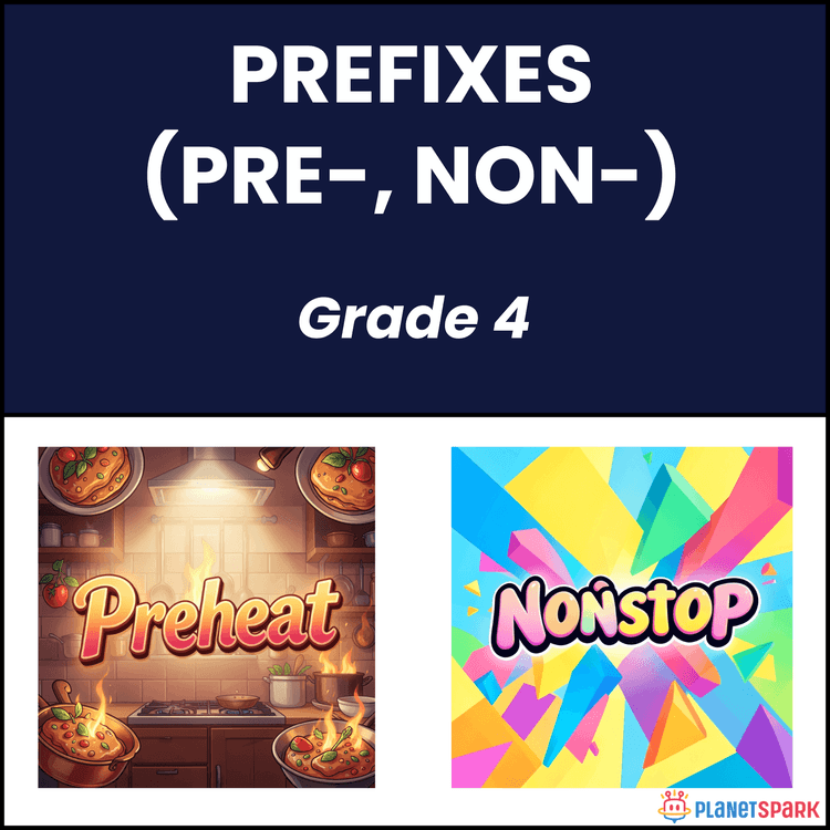 Class 4 Prefixes English Grammar Worksheet
