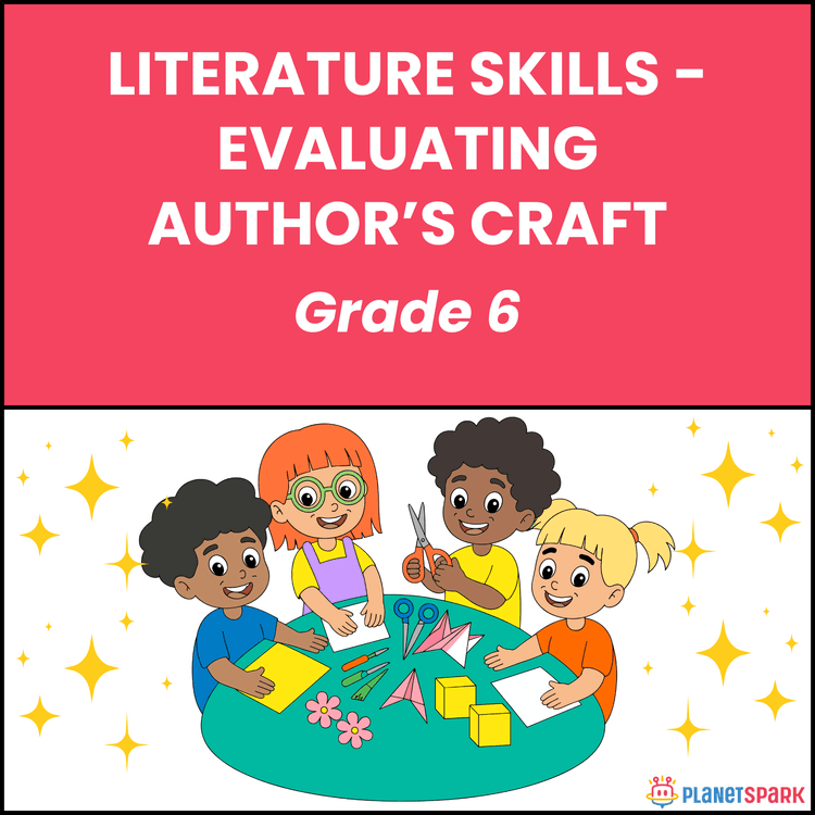 Class 6 Grammar Worksheet on Author’s Craft