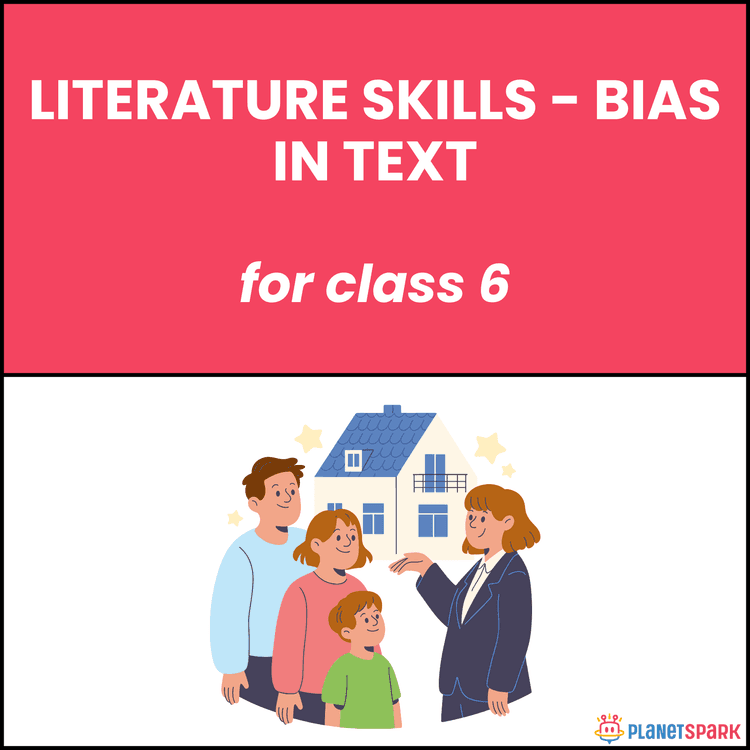 Class 6 Grammar Worksheet on Bias in Text