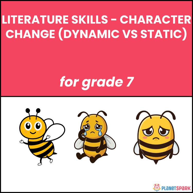 Class 7 Worksheet on Character Change