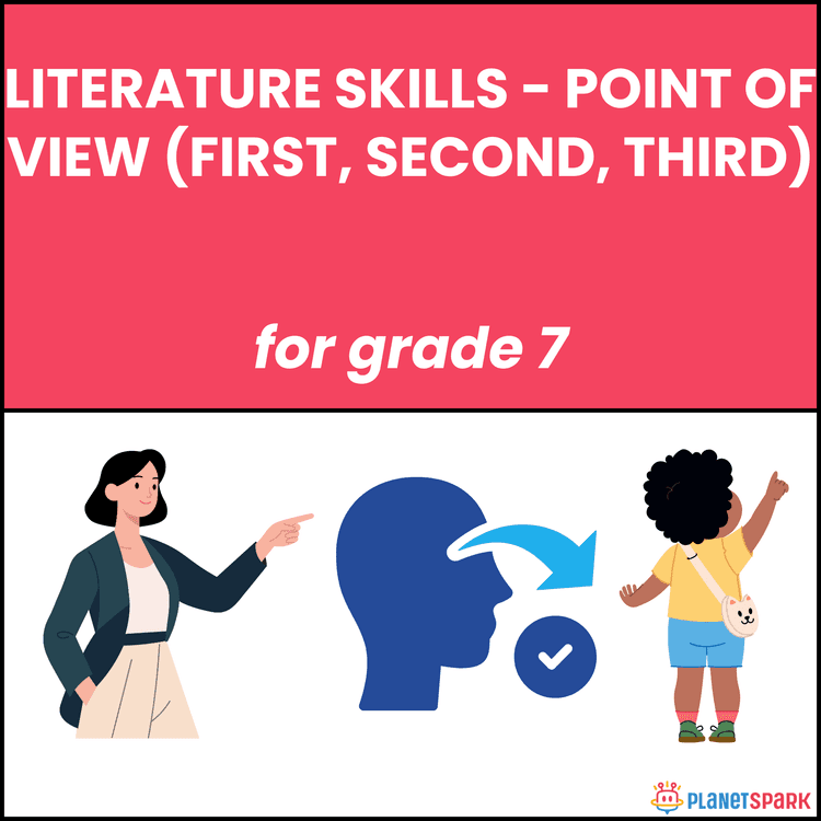 Class 7 Worksheet on Point of View 