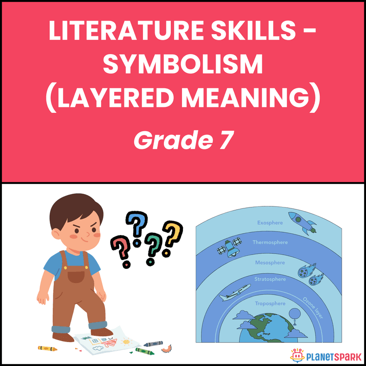 Class 7 Worksheet on Symbolism with Meaning