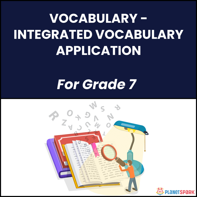 Class 7 English Worksheet on Vocabulary Practice
