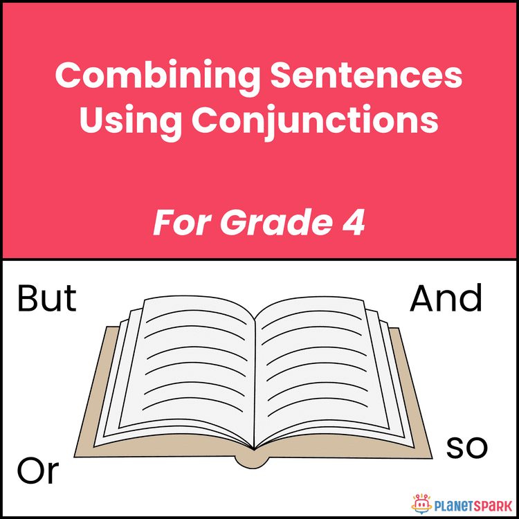 Class 4 English Worksheet on Combining Sentences