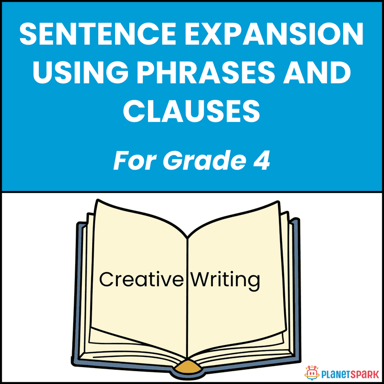Class 4 English Worksheet on Sentence Expansion