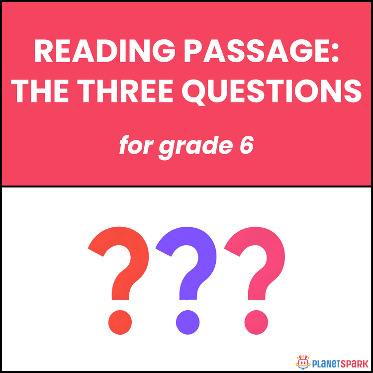 The Three Questions (Tolstoy)