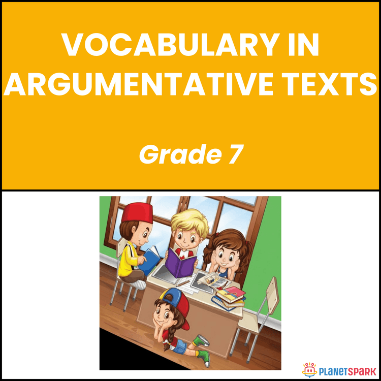 Class 8 Grammar Worksheet on Argumentative Texts