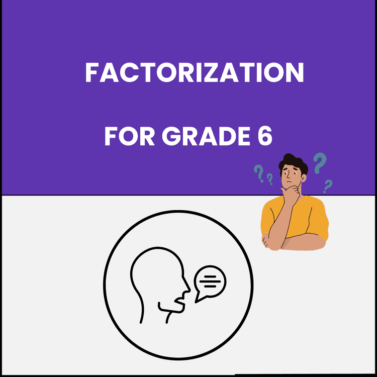 Factorization Class 6 Worksheet to Master Prime Factors and HCF