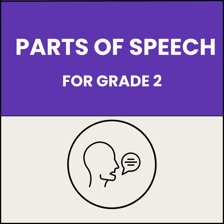 Parts of Speech Worksheet For Grade 2