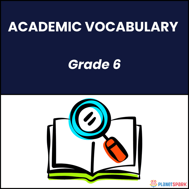 Class 6 English Worksheet on Academic Vocabulary (Explain, Analyze, Compare)
