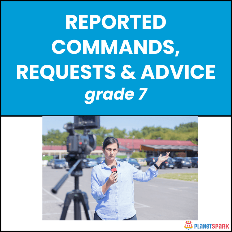 Class 7 English Worksheet on Commands Requests Advice
