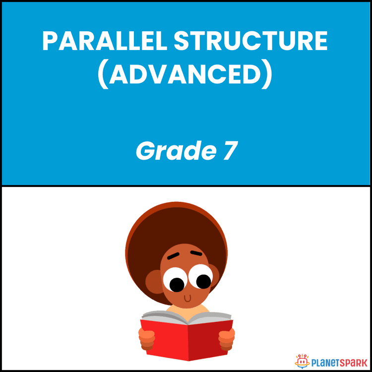 Class 7 Grammar Worksheet on Parallel Structure Rules
