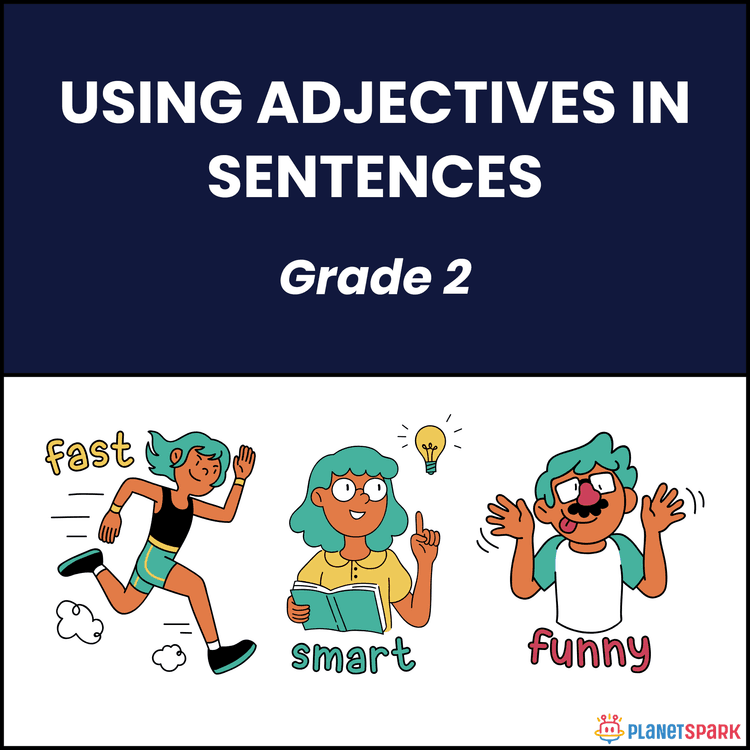 Class 2 Adjectives Worksheet for Learners Practice