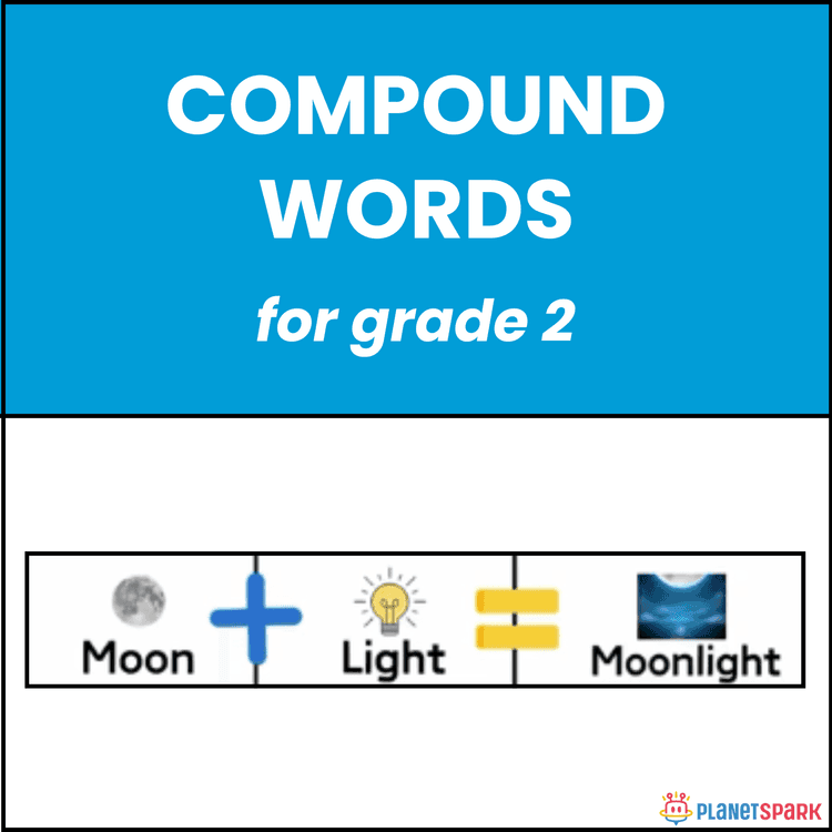 Class 2 English Grammar Worksheet on Compound Words