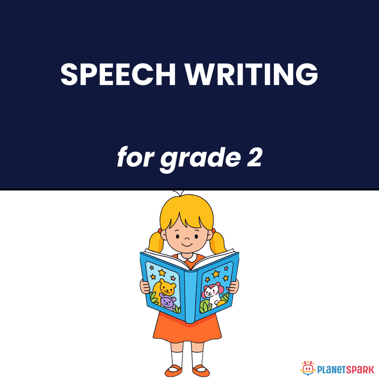 Class 2 English Worksheet for Basic Speech Writing
