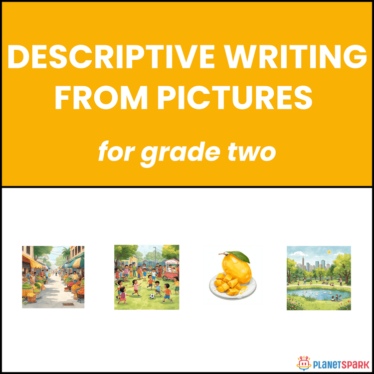 Class 2 English Worksheet on Descriptive Writing