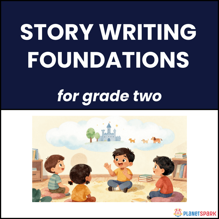 Class 2 English Worksheet on Story Writing Basics
