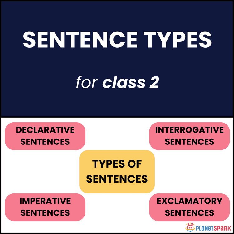 Class 2 Sentence Types English Grammar Worksheet