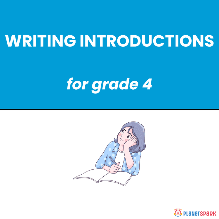 Class 4 English Worksheet on Writing Good Introductions