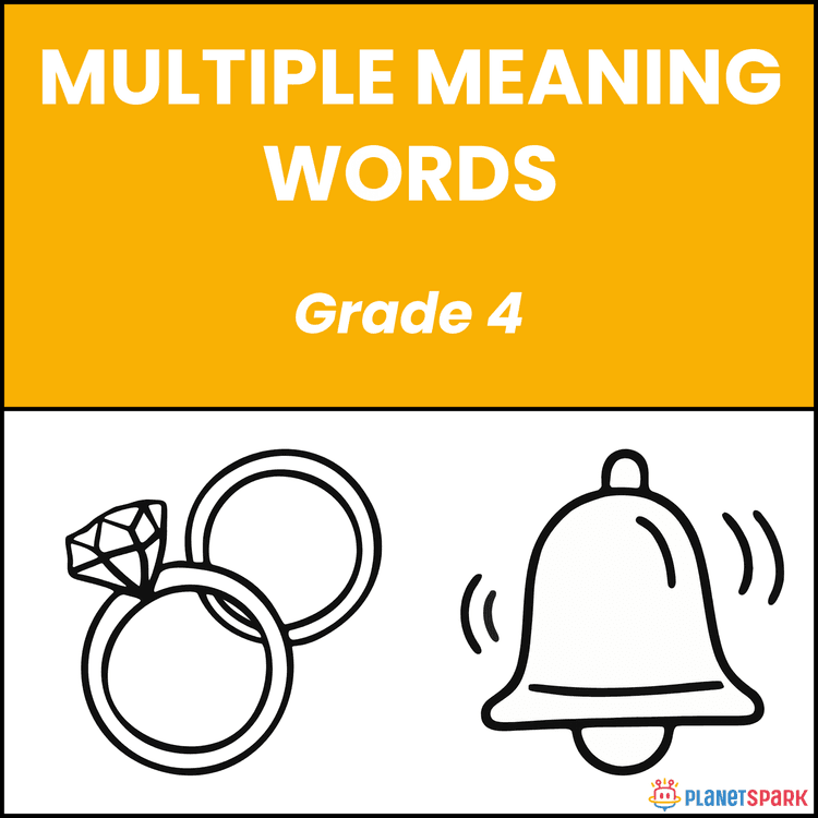 Class 4 Multiple Meaning Words Grammar Worksheet