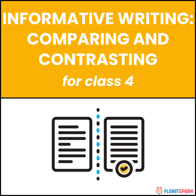 Class 4 Writing Worksheet Comparing and Contrasting