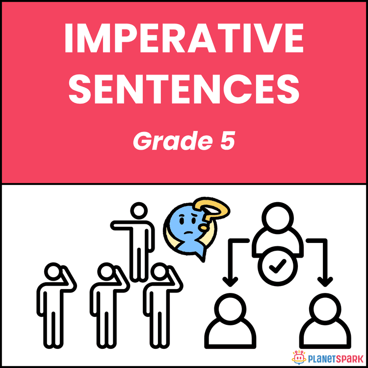 Class 5 Imperative Sentences Commands Worksheet