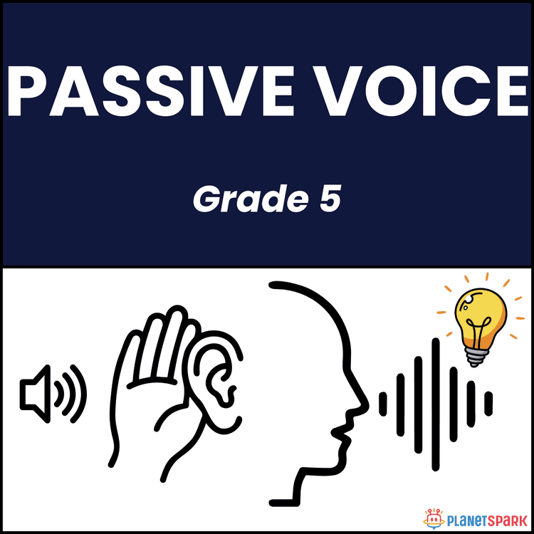 Class 5 Passive Voice Simple Tenses Worksheet